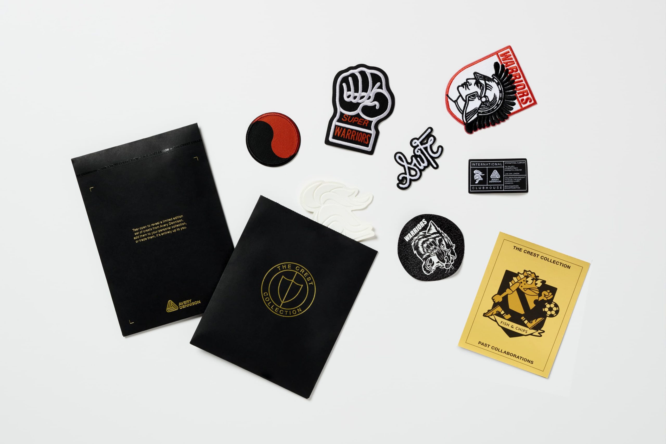 Avery Dennison Crest Collection Album – Badge pack