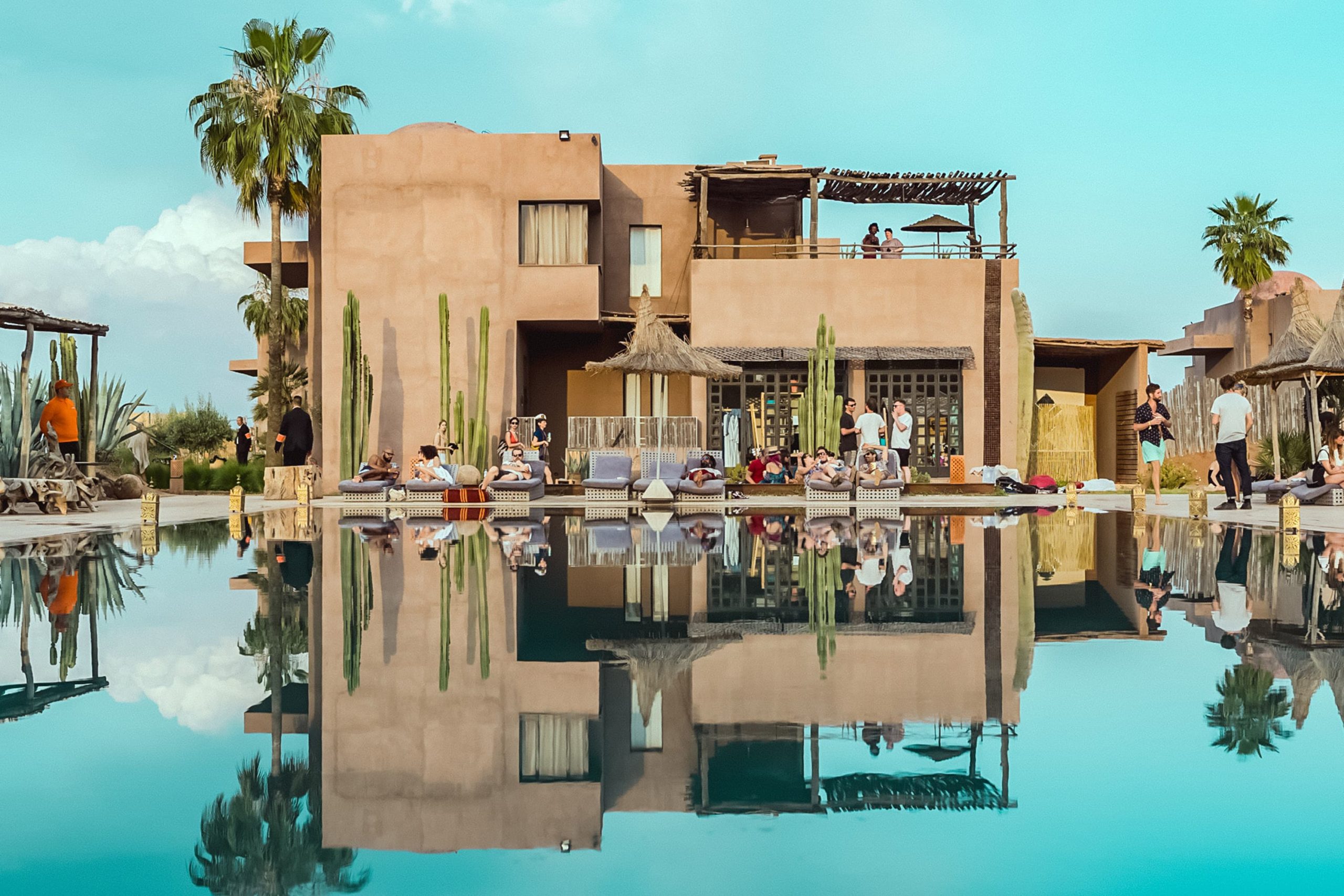 Beat Hotel Marrakech pool & villa
